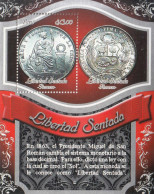 2010 Peru Coins Money Monnaie Souvenir Sheet MNH - Peru