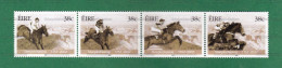 IRELAND 2002 Irlande Irland Irlanda - STEEPLECHASING 4v MNH ** - Horse, Horses, Pferde, Caballo, Chevaux, Cheval, Paard - Horses