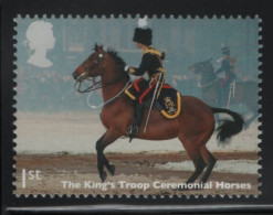 Great Britain 2014 MNH Sc 3261 1st The King's Troop Ceremonial Horses - Neufs