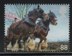 Great Britain 2014 MNH Sc 3262 88p Dray Horses - Neufs