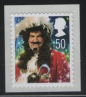 Great Britain 2008 MNH Sc 2611 50p Captain Hook Peter Pan Pantomine Actors Christmas - Unused Stamps