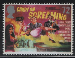 Great Britain 2008 MNH Sc 2585 72p Carry On Screaming Comedy/Horror Film Posters - Unused Stamps