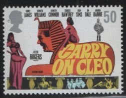 Great Britain 2008 MNH Sc 2583 50p Carry On Cleo Comedy/Horror Film Posters - Unused Stamps