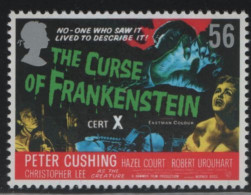 Great Britain 2008 MNH Sc 2584 56p The Curse Of Frankenstein Comedy/Horror Film Posters - Unused Stamps