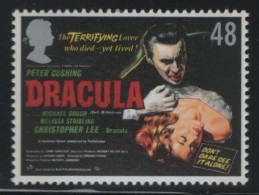 Great Britain 2008 MNH Sc 2582 48p Dracula Comedy/Horror Film Posters - Unused Stamps