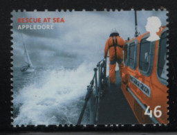 Great Britain 2008 MNH Sc 2558 46p Appledore Rescue At Sea Ships - Unused Stamps