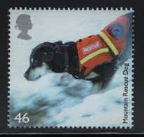 Great Britain 2008 MNH Sc 2540 46p Mountain Rescue Dog - Unused Stamps