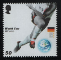 Great Britain 2006 MNH Sc 2375 50p Germany 1954, 1974, 1990 World Cup Of Soccer Winners - Unused Stamps
