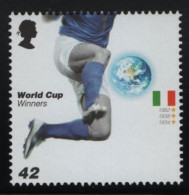 Great Britain 2006 MNH Sc 2373 42p Italy 1934, 1938, 1982 World Cup Of Soccer Winners - Unused Stamps