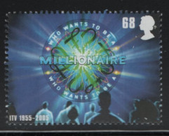 Great Britain 2005 MNH Sc 2313 68p Who Wants To Be A Millionaire ITV 50th Ann - Unused Stamps