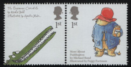 Great Britain 2006 MNH Sc 2337a 1st The Enormous Crocodile, Paddington Pair - Unused Stamps