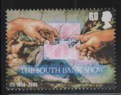 Great Britain 2005 MNH Sc 2312 60p The South Bank Show ITV 50th Ann - Unused Stamps