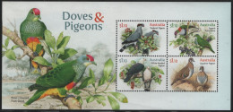 Australia 2021 MNH Sc 5305a Doves & Pigeons Sheet Of 4 - Nuevos