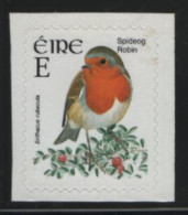 Ireland 2001 MNH Sc 1342 (E) Robin Perf 11.25  - Unused Stamps