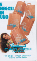 Calendarietto - Centanni Caflisch - Catania - Anno 1990 - Kleinformat : 1981-90