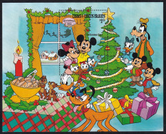 MiNr. (657) Block 46 Turks- Und Caicos-Inseln 1983, 7. Nov. Weihnachten: Walt-Disney-Figuren - Postfrisch/**/MNH - Turks E Caicos