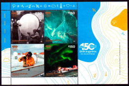 Argentina 2022 ** 250 Years National Meteorological Service. "With You In Time." - Blocs-feuillets