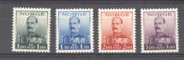 Norvège  :  Yv  183-86  * - Nuevos