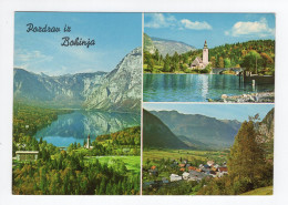 1970? YUGOSLAVIA,SLOVENIA,BOHINJ LAKE,SPECIAL CANCELLATION,POSTCARD,USED - Yugoslavia