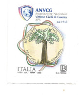 (REPUBBLICA ITALIANA) 2023, ASSOCIAZIONE NAZIONALE VITTIME CIVILI DI GUERRA, ANVCG - Francobollo Nuovo MNH* - 2021-...: Mint/hinged