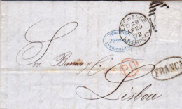 Portugal   7 Cartas  Antigas 5 Enviadas Para Lisboa - ...-1853 Prefilatelia