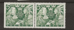 1938 MNH Sweden Mi 245DB Postfris** - Nuovi