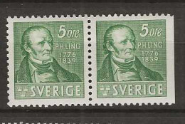 1939 MNH Sweden Mi 253BD Postfris** - Unused Stamps