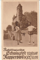 NORDOSTSCHWEIZERISHES SCHWINGFEST RAPPERSWIL 1927 - Rapperswil-Jona