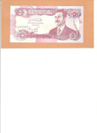 N° 41 : Billet IRAK 5 Dinars à L'effigie De Sadam Hussein (Neuf) Billet Historique - Irak