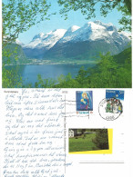 Norway Postcard 1991 Sunndalsøra    - Cancelled Sunndalsøra17.12.91 - Brieven En Documenten