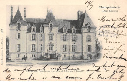 CHAMPDENIERS - Château De Pont Jarno - Très Bon état - Champdeniers Saint Denis