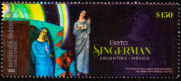Argentina 2022 ** Joint Broadcast With Mexico: Berta Singerman. - Unused Stamps