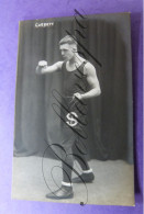 Boksen Bokser   Boxeur Boxing Boxer  " CORBET   "   Fotokaart Photo HALLEUX - Boxe