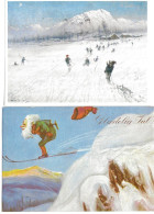 Norway      10 Cards    For Christmas   Used And Unused - Storia Postale