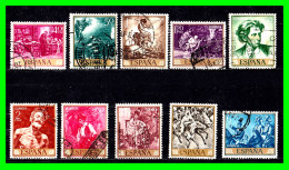 ESPAÑA.-  SELLOS AÑOS 1968 -. MARIANO FORTUNY MARSAL .- SERIE .- - Used Stamps