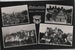 76859 - Hohnstein - 4 Teilbilder - 1961 - Hohnstein (Sächs. Schweiz)