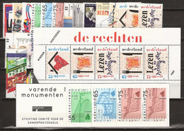 1989 Jaargang Nederland + DECEMBER SHEET Postfris/MNH** - Komplette Jahrgänge