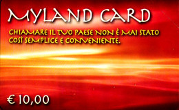G 1828 330 C&C 3949 SCHEDA TELEFONICA NUOVA MAGNETIZZATA MYLAND CARD 30.06.2005 - Public Special Or Commemorative