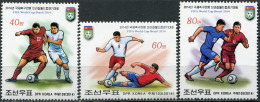 Korea 2014. FIFA World Cup Brazil 2014 (MNH OG) Set Of 3 Stamps - Korea (Nord-)