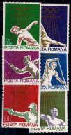 ROMANIA 1972 SUMMER OLYMPICS GAMES MUNCHEN MI No 3035-40 MNH VF!! - Unused Stamps