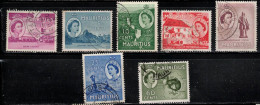 MAURITIUS Scott # 251//61 Used - QEII & Various Scenes - Short Set B - Mauricio (...-1967)