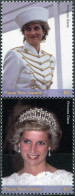 Papua New Guinea 2017. Diana, Princess Of Wales (2) (MNH OG) Block Of 2 Stamps - Papua New Guinea