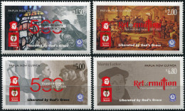 Papua New Guinea 2017. 500th Anniversary Of The Reformation (MNH OG) Set - Papua New Guinea