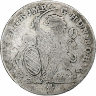 Pays-Bas Autrichiens, Maria Theresa, Escalin, 1754, Anvers, Argent, TB, KM:15 - …-1795 : Période Ancienne