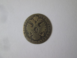 Austria-Hungary-Bohemia-Lombardy-Venice 3 Kreuzer 1820 Silver Coin/monnaie Argent - Sonstige – Europa