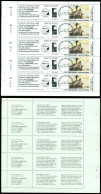 Australia 1993 Wetlands Conservation Kakadu NP Park Use Ticket Bird, Duck Block5 FDI CTO (XL) - Werbemarken, Vignetten