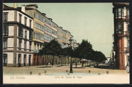 Postal La Coruna, Calle De Juana De Vega  - La Coruña