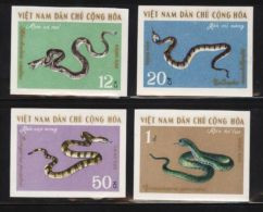 North Vietnam Viet Nam MNH Imperf Stamps 1970 : Venomous Snakes / Snake (Ms248) - Vietnam