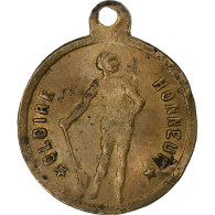 France, Médaille, Gloire Et Honneur/Récompense à La Force, Laiton, TB+ - Other & Unclassified