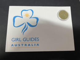 1-4-2024 (4 Y 38) Cover With 2010 $ 1.00 Coin (Girl Guides Australia) - Dollar